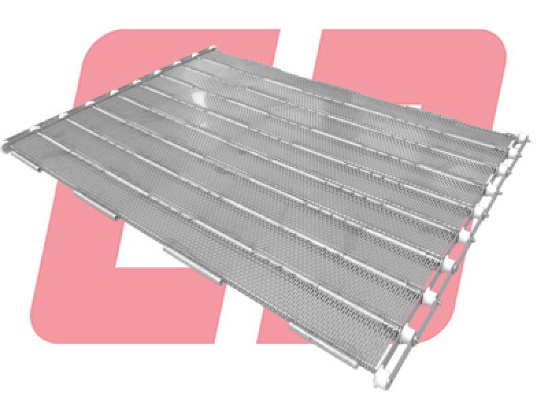 Tablier metallique pour lavage de legumes